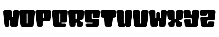RetroDisco-Wide Font LOWERCASE