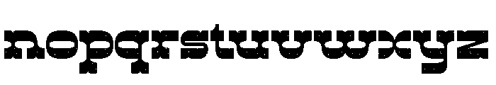 Retrocash Font LOWERCASE
