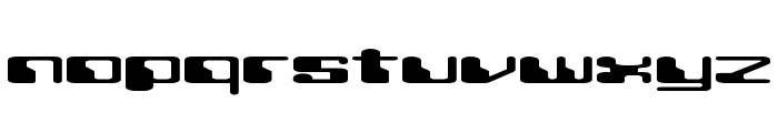 Retroheavyfuture Font LOWERCASE