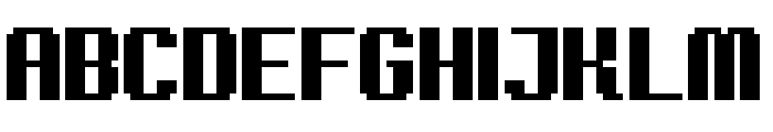 Return of the Boss Regular Font UPPERCASE