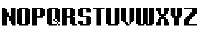 Return of the Boss Regular Font UPPERCASE