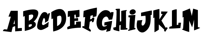 Return of the Flash Font UPPERCASE