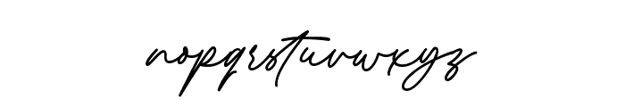 Revisthond Script Font LOWERCASE
