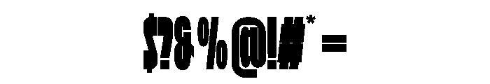 Revoid Demo Bold Font OTHER CHARS