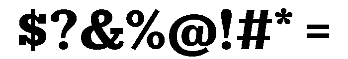 Rewrite Bold Font OTHER CHARS