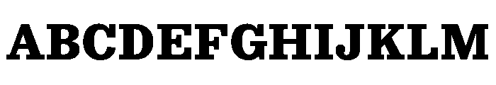 Rewrite Bold Font UPPERCASE