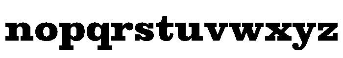 Rewrite Bold Font LOWERCASE