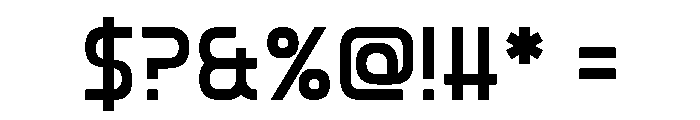 Rewritten By Machine Font OTHER CHARS