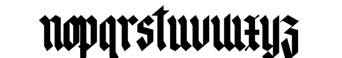 Rex Stephane PERSONAL USE Regular Font LOWERCASE
