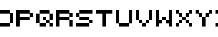 repPixel Regular Font UPPERCASE