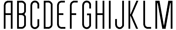 reproduction Light Font UPPERCASE