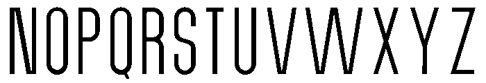 reproduction Light Font UPPERCASE