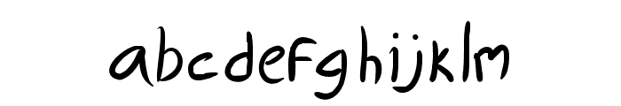 rev's messy handwriting FONT