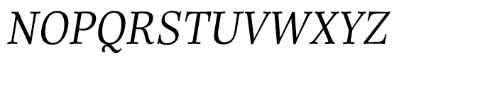 Really No 2 Greek Light Italic Font UPPERCASE