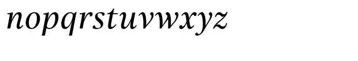 Really No 2 Hebrew Medium Italic Font LOWERCASE
