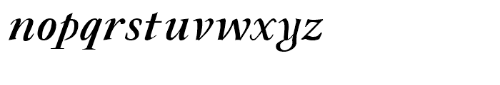 Rebeca JY OSF Bold Italic Font LOWERCASE