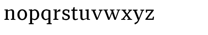 Recia Medium Font LOWERCASE