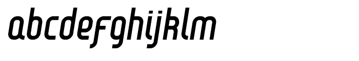 Reflex Bold Italic Font LOWERCASE