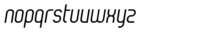 Reflex Italic Font LOWERCASE