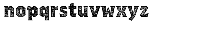 Regalia Basic Stamped Font LOWERCASE