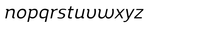Regan Alt Medium Italic Font LOWERCASE