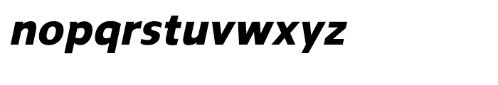 Regan Heavy Italic Font LOWERCASE