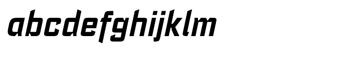 Register Condensed Bold Italic Font LOWERCASE