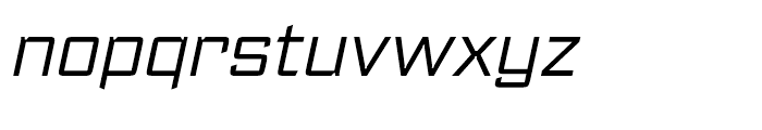 Register Light Italic Font LOWERCASE