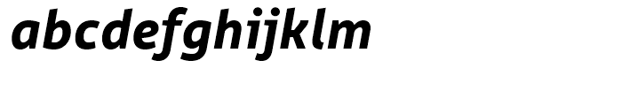 Rehn Bold Italic Font LOWERCASE