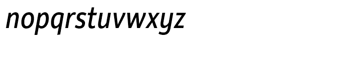 Rehn Condensed Italic Font LOWERCASE
