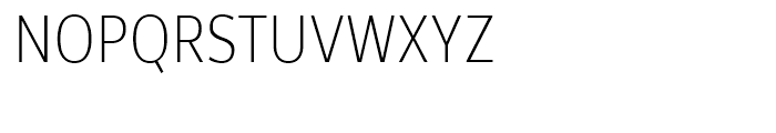 Rehn Condensed Thin Font UPPERCASE