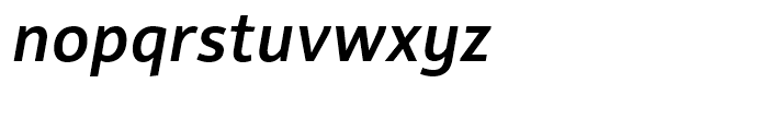 Rehn Medium Italic Font LOWERCASE