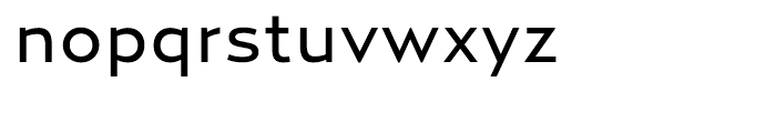 Relay Regular Wide Font LOWERCASE