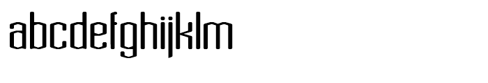 Remi Thin Font LOWERCASE