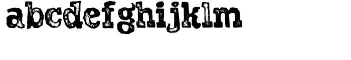 Renju Regular Font LOWERCASE