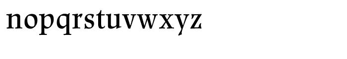 Renner Antiqua Medium Font LOWERCASE