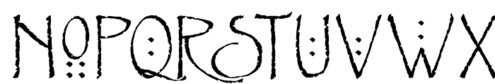 Rennie Mackintosh Renaissance Font UPPERCASE