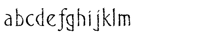 Rennie Mackintosh Renaissance Font LOWERCASE