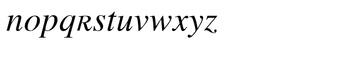 Retrograd Italic Font LOWERCASE