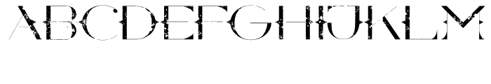 Revel Regular Font UPPERCASE