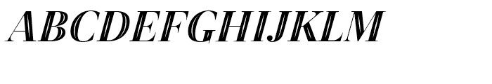 Revista Inline Black Italic Font UPPERCASE