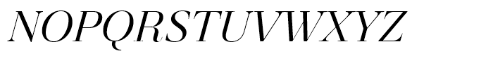 Revista Italic Font UPPERCASE
