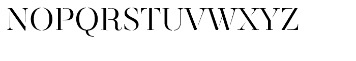 Revista Stencil Font UPPERCASE