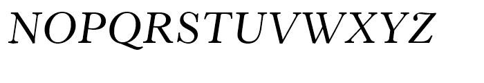 Revival 555 Semi Bold Italic Font UPPERCASE