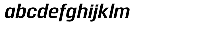 Reznik Bold Italic Font LOWERCASE