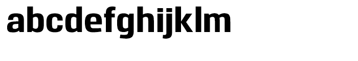Reznik ExtraBold Font LOWERCASE