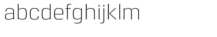 Reznik Light Font LOWERCASE