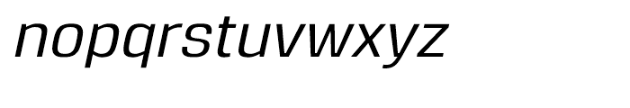 Reznik Medium Italic Font LOWERCASE