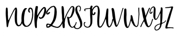 Reba Regular Font UPPERCASE