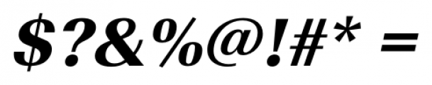Regalis ExtraBold Italic Font OTHER CHARS